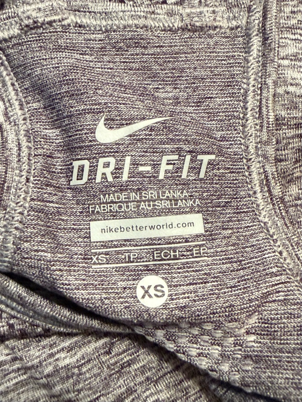 EUC Nike Dri-Fit Run Fast Live Fearless Tank Size XS - Picture 7 of 10